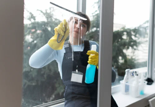 Nettoyage de vitres intérieures et extérieures à Vazeilles-Limandre